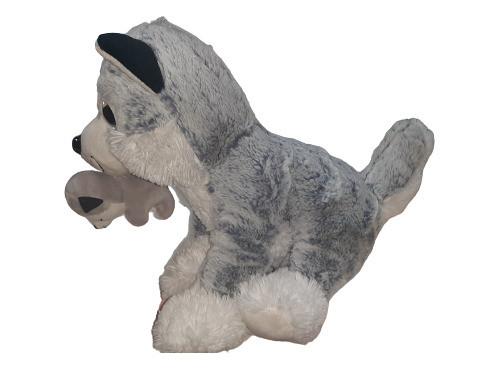 Peluche Loba Con Cría 1