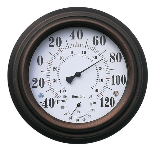 Medidor De Temperatura De Umidade Analógico Interno Medidor 0