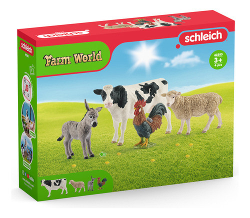 Set Inicio Granja Schleich Farm World Animales Realistas Tx 1