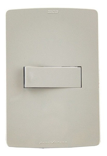 Llave De Luz 1 Pulsador Completa Silight Blanco Sica Oficial 1