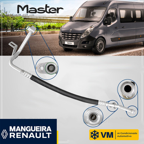 Mangueira De Sucção Ar Condicionado Master  2014 2015 2016 1