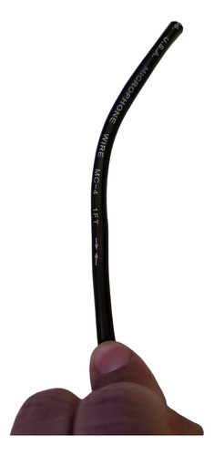 Cable Audio Stereo 7mm Microfono Prof Mc4 Bk  Precio X Metro 1