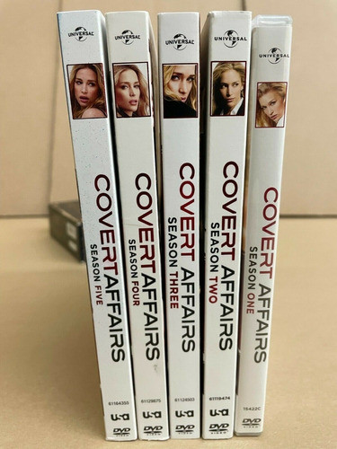 Covert Affairs Serie 1,2,3,4,5 Dvd Originales Made Us 19 Dis 0