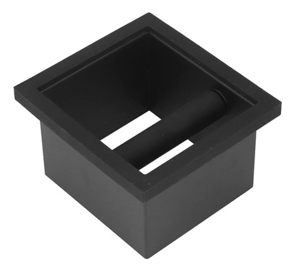 Knock Box Sin Fondo Contenedor Borra De Café Baristas Acero 0