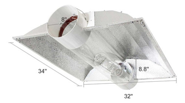 Glcltb8xxl 8 Pulgadas Hidroponía 250w, 400w, 600w, 100... 1