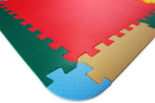 Borde Para Pisos Goma Eva Encastrables 1m X 14 Cm Esp. 11 Mm 0