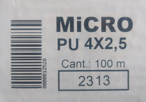 Tubo Poliuretano 4mm Micro 25 Mts 1