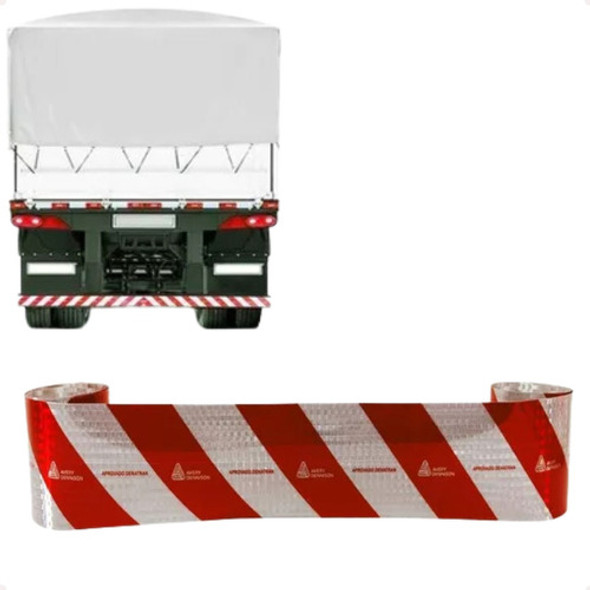 Kit 100 Faixa Refletiva Lateral + Faixa Refletiva Parachoque 1