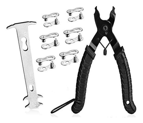 Kit De Herramientas De Reparación De Cadena De Bicicleta Con 0