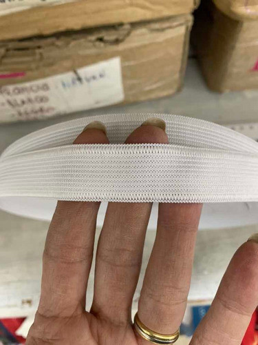 Elástico 20 Mm X Rollo De 25 Metros Blanco. Excele.calidad 1