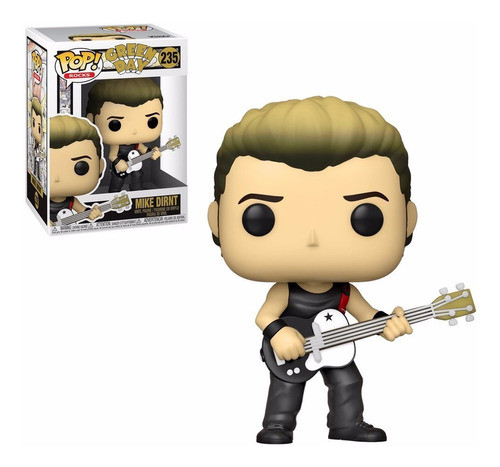Funko Pop Green Day Mike Dirnt 235 Rock Nuevo Original 0