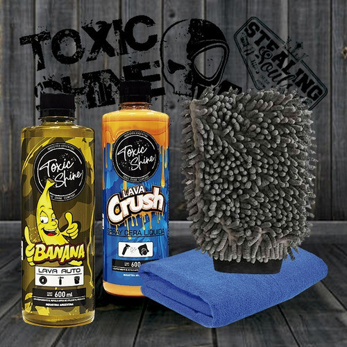 Toxic Shine | Kit Combo Lavado | Básico #05 | Shampoo + Cera 1
