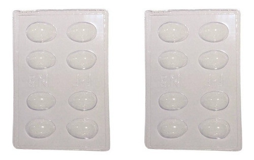Molde Para 4 Huevos De Pascua De 25 G (nº5) X 2 Un 0