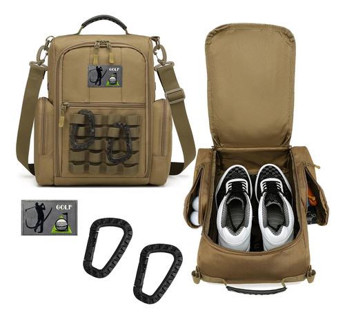 Bolsa De Golf Con Cremallera Y Varios Bolsillos Externos, Ma 0