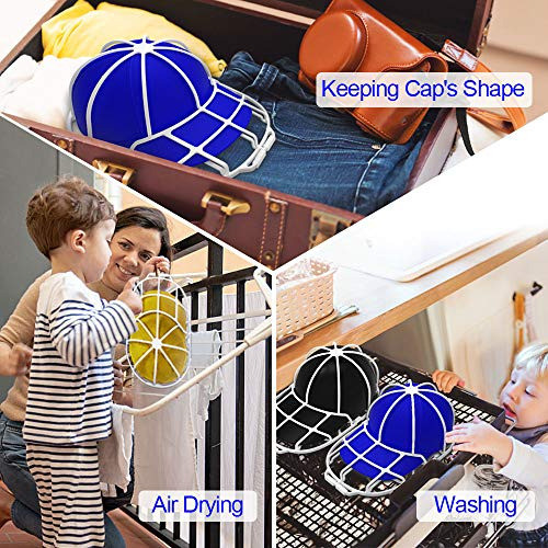 Rejilla Protectora Para Lavar Gorra Con Visera 2u 1