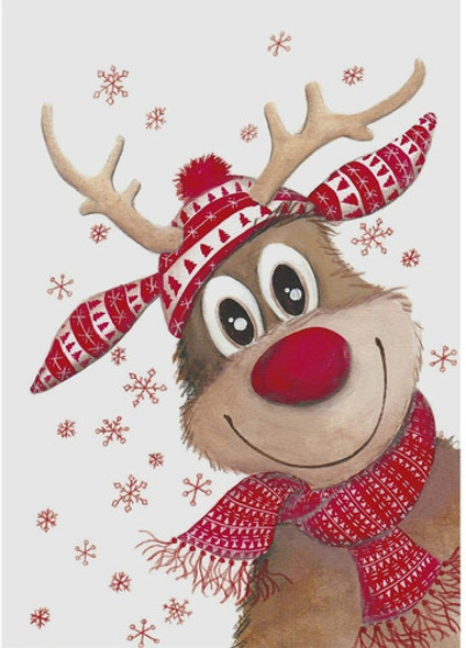 Kit Pintura Con Diamantes 5d Reno Navideno 30x40cm Diy 0 Kit Pintura Con Diamantes 5d Reno Navideno 30x40cm Diy 0