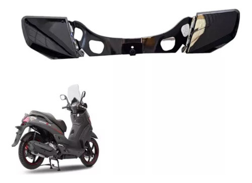 Protetor  Manete Citycom 300i Preto Brilhante 0