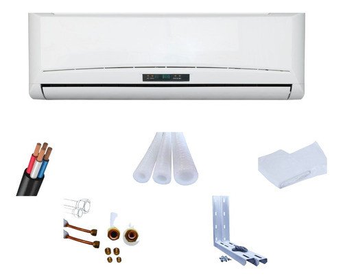 Kit Instalação Ar Condicionado 9 A 12mil Btus Split 0