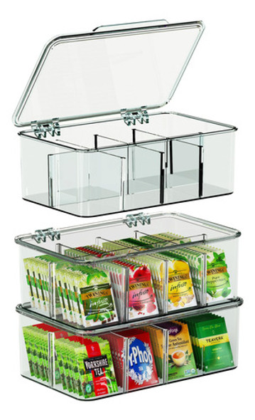 Organizador De Bolsitas De Té Utopia Home, Apilable, Paquete 0