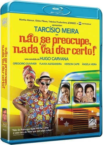 Blu-ray Não Se Preocupe, Nada Vai Dar Certo - Lacrado 0