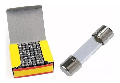 200 Peças - Fusível Vidro Pequeno 5x20 500ma (0,5a) Promoção 0