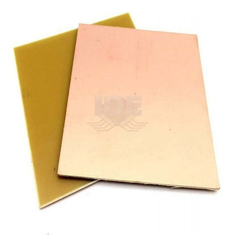 Placa Virgen Fr4 Fibra Vidrio Doble Faz Pcb 10x10cm X10u 1