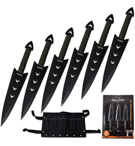 Faca De Arremesso C/ 6 Perfect Point Rc-040-6cs 0