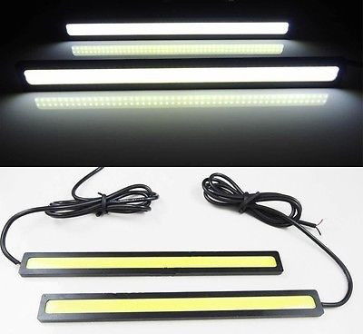 2pcs Coche Blanco Brillante Estupendo Led Luces Para Drl Ant 0