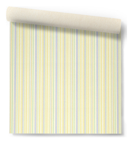 Papel Vinilico Texturado Rayas Claritas Muresco 2039/1 Ds 0
