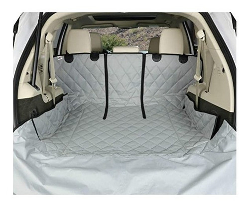 Funda Protectora De Coche Para Perro Gris (tamaño S) 0