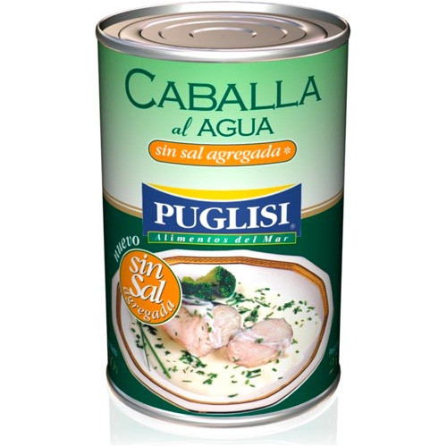 Caballa  Natural  Sin Sal 380 Gr Puglisi Pescaderia 0
