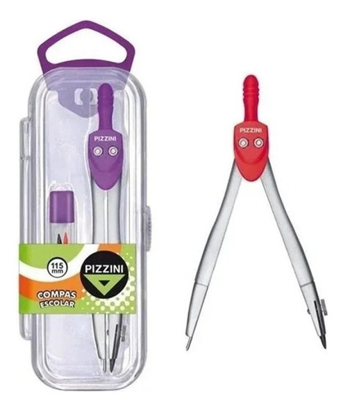 Compas Escolar 115 Mm Pizzini Pk133x1 Diámetro 34 Cm 1