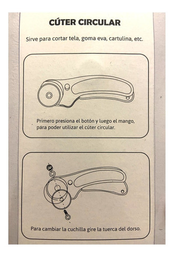 Cutter Circular Cbx Con Cuchilla Intercambiable 1