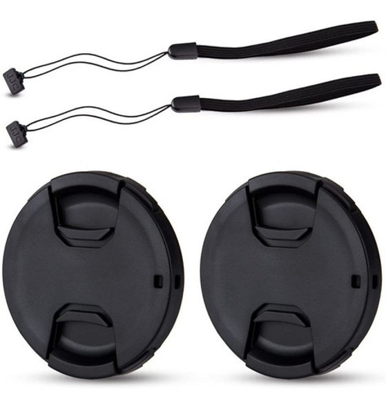 Tapa De Lente Frontal Para Sony, Nikon, Etc. 62mm (2 Pack) 0