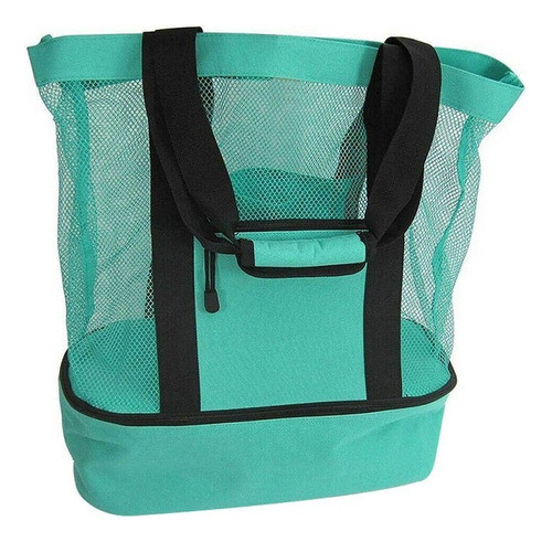 Bolsa De Playa Picnic Paseo Con Conservadora Incluida 2 En 1 1
