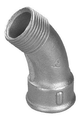 Curva Galvanizada M.h. 45 3/4''  01-040020000  Dema 1