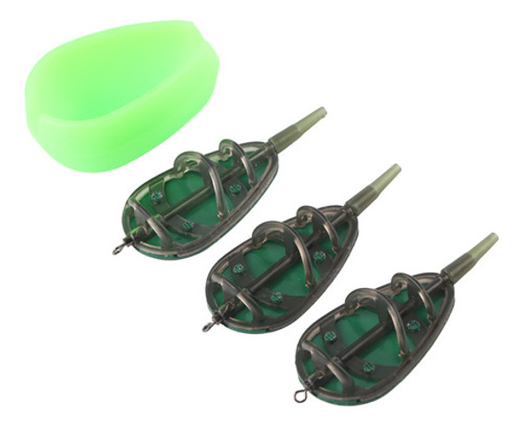 Fishing Feeder Mold Carp Baits Set Device Tool 30/40/50/60g 0 Fishing Feeder Mold Carp Baits Set Device Tool 30/40/50/60g 0