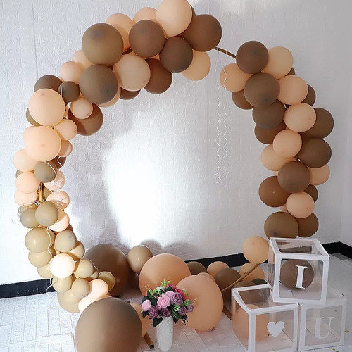 Soporte Circular Fondo De Mesa Candy Eventos S/pintar 2 Mts 1