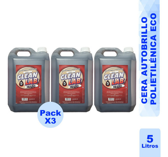 Cera Polietilenica Negro Eco X 5 Lts Pack. 0