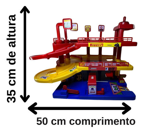 Posto De Combustível Com 3 Andares Elevador E Lava Car 1