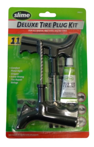 Kit Slime 11 Pz Repara Emparcha Cubierta Tarugo Centro Motos 0