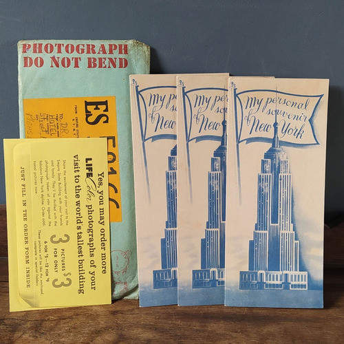 Curioso Souvenir Do Empire States Building - Anos 50 0