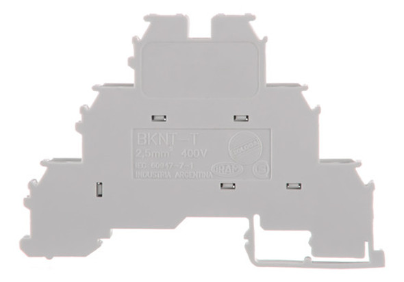 Borne Triple Piso A Tornillo 2,5mm Bknt-t Zoloda 0