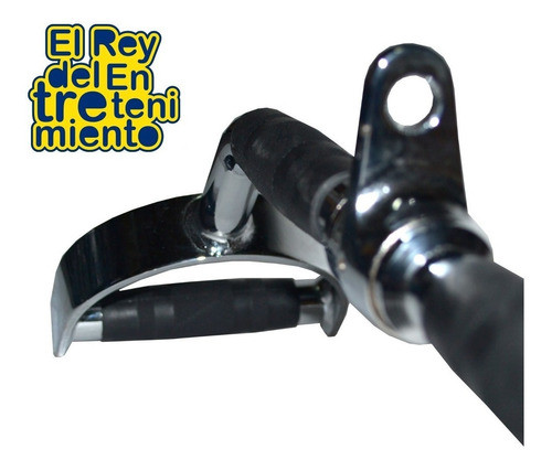 Barra Para Polea Con Estribo - Maquinas -  Agarre - El Rey 1