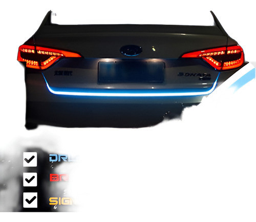 120cm 47  Led Coche Trasero Tronco Portón Trasero Intermiten 1