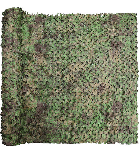 Media Sombra Red De Camuflaje 1.5 X 1 Metros - Zona Verde 0