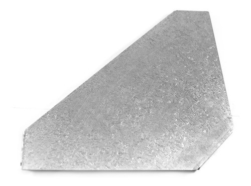 Tapa Curva 90° 150mm X 0,7 Mm Bandeja Portacable Galvanizada 0