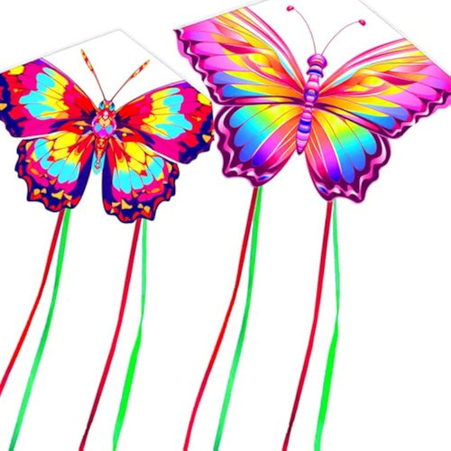 Hengda Kite Paquete De 2 Cometas De Mariposa, Para 0