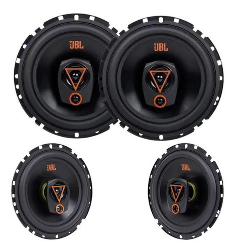 Dois Pares De Auto Falante 6'' Jbl Multisystem  6trms80 0