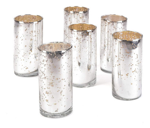 Conjunto De Vida De Espacios Serenos De 6 Jarrones Cilíndric 0